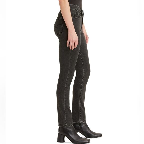 NEW Levi’s Jeans 311 Shaping Skinny Black Mid Rise Tummy Slimming Stretch 33 $70 - Picture 5 of 6